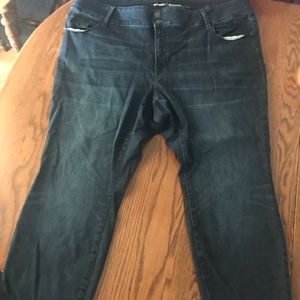 OLD NAVY Size 24 Short Rockstar Built In Sculpt